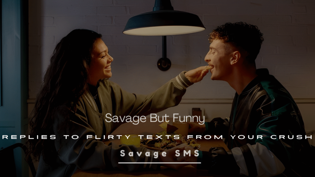 Savage But Funny Replies to Flirty Texts from Your Crush