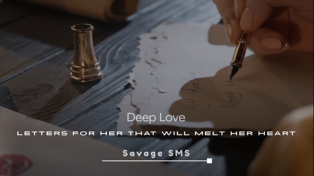 Deep Love Letters for Her