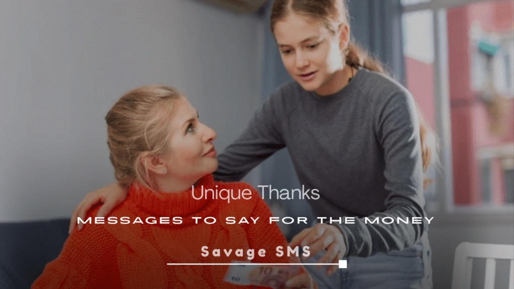 Unique Thanks Messages