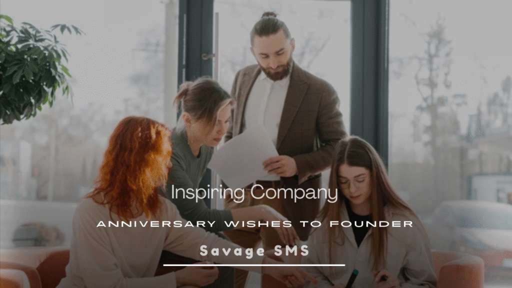 Company Anniversary Wishes