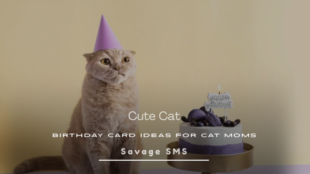 Cat Birthday Card Ideas