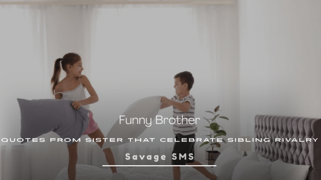 Brother Quotes From Sister