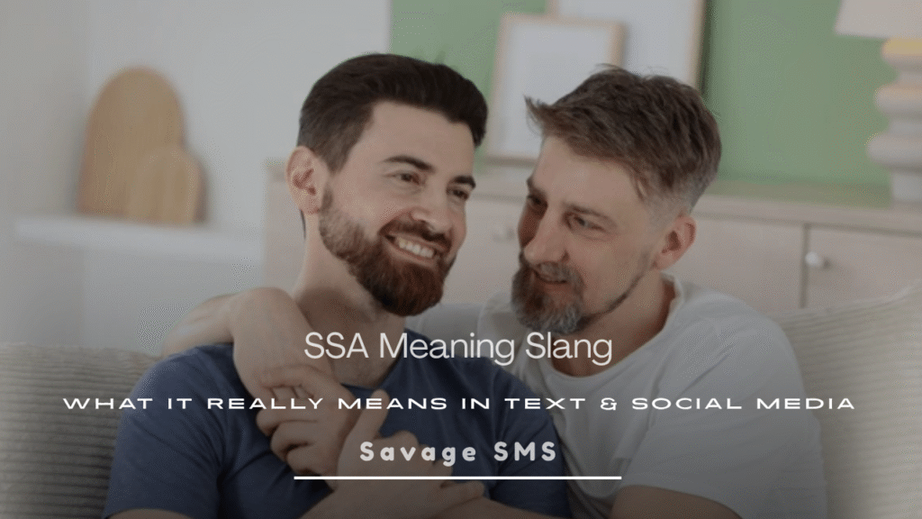 SSA Meaning Slang