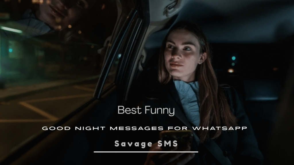 Funny Good Night Messages